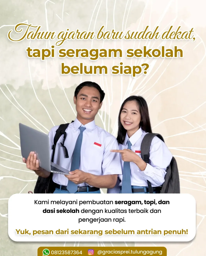 <p>Sering kali yang membuat persiapan sekolah tera